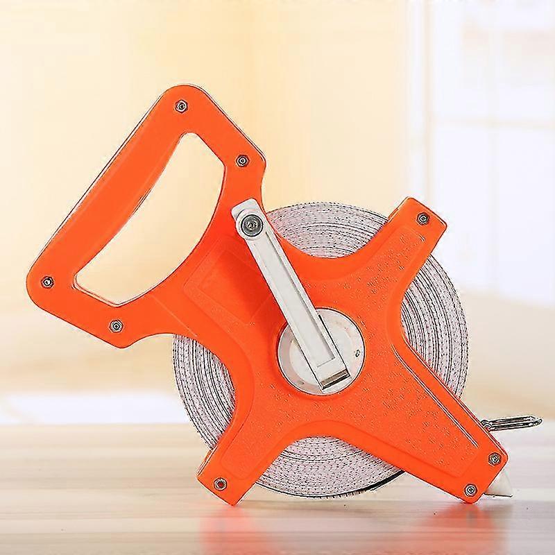 100m Open Reel Tape, Glasvezel Tape, Dubbelzijdig Meetlint, Glasvezel Open Reel Tape, Oranje