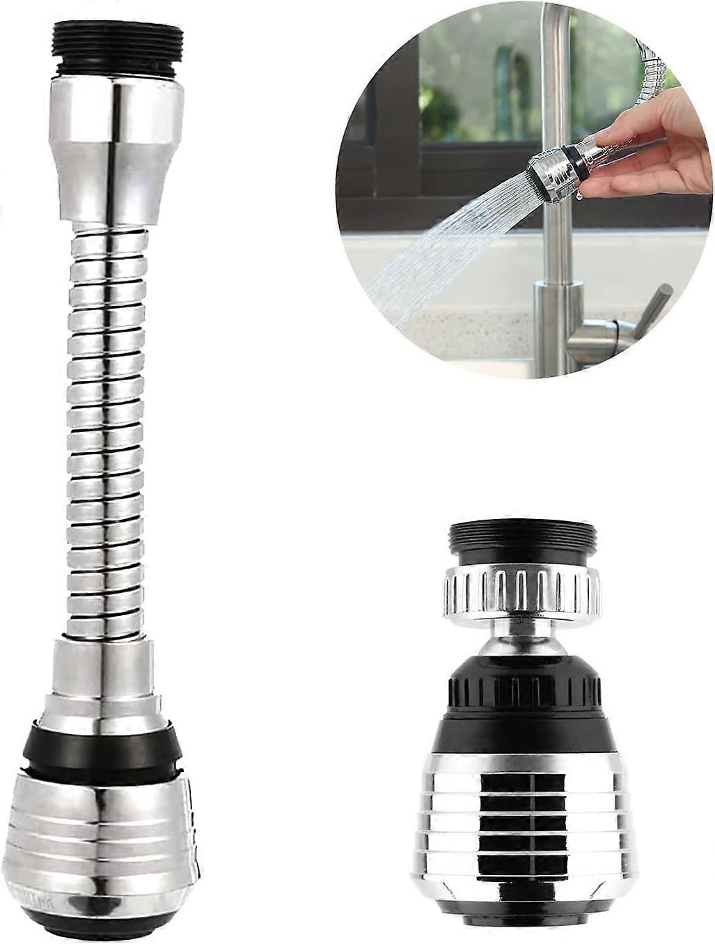 Long and Short Combination Kitchen Faucet Sprayer 2 Pieces