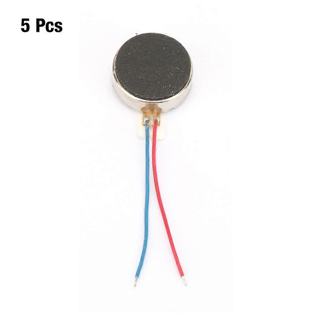 5pcs Cellphone Pager Coin Flat Micro Vibrating Motor DC3V 12x3.4mm