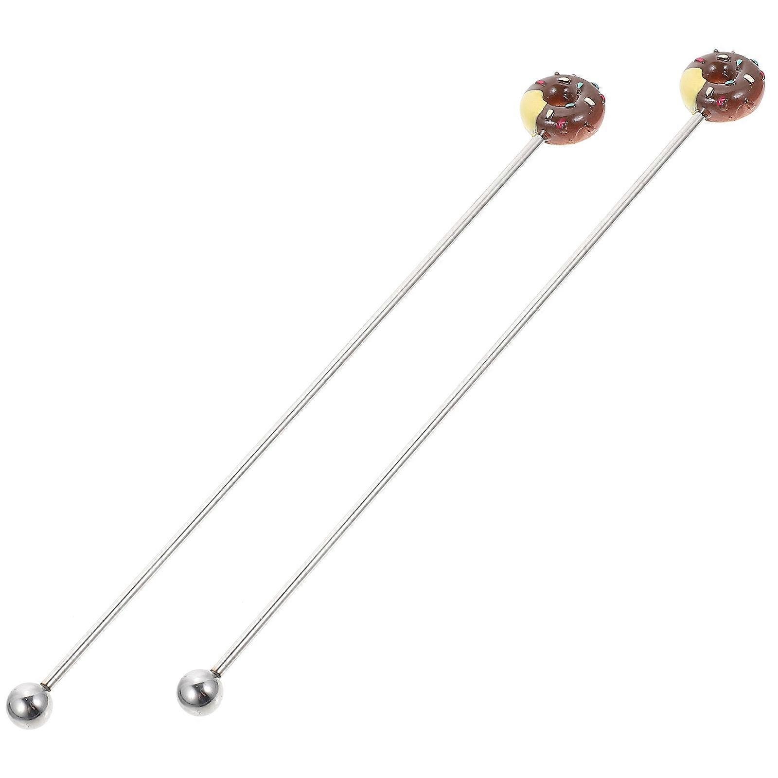 Rostfreie Getränkerührer Multi Color Use 2Set