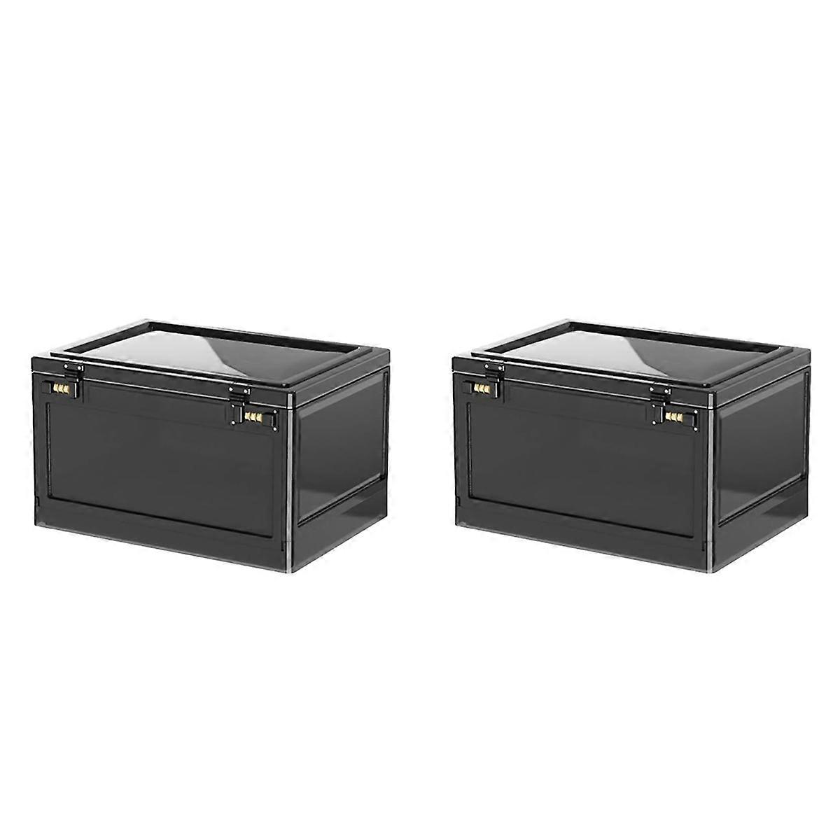 2X Large Lock Boxes for Personal Items, Medicine Lock Box with Code15.3x11x8.6in Combination Lockabl