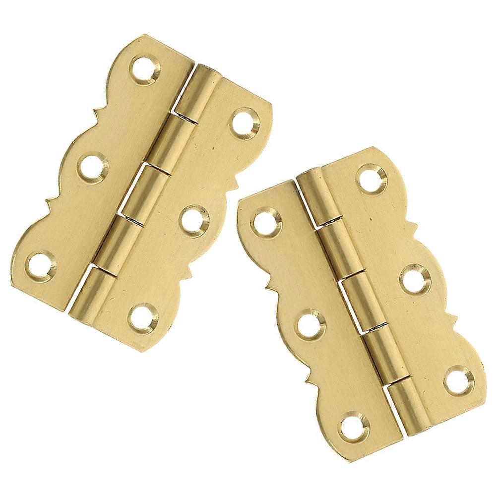 Small Piano Hinges for Boxes, Durable Copper Replacement for Cabinet Doors, Tool Boxes, and Furniture with Smooth Opening and Closing Mechanism