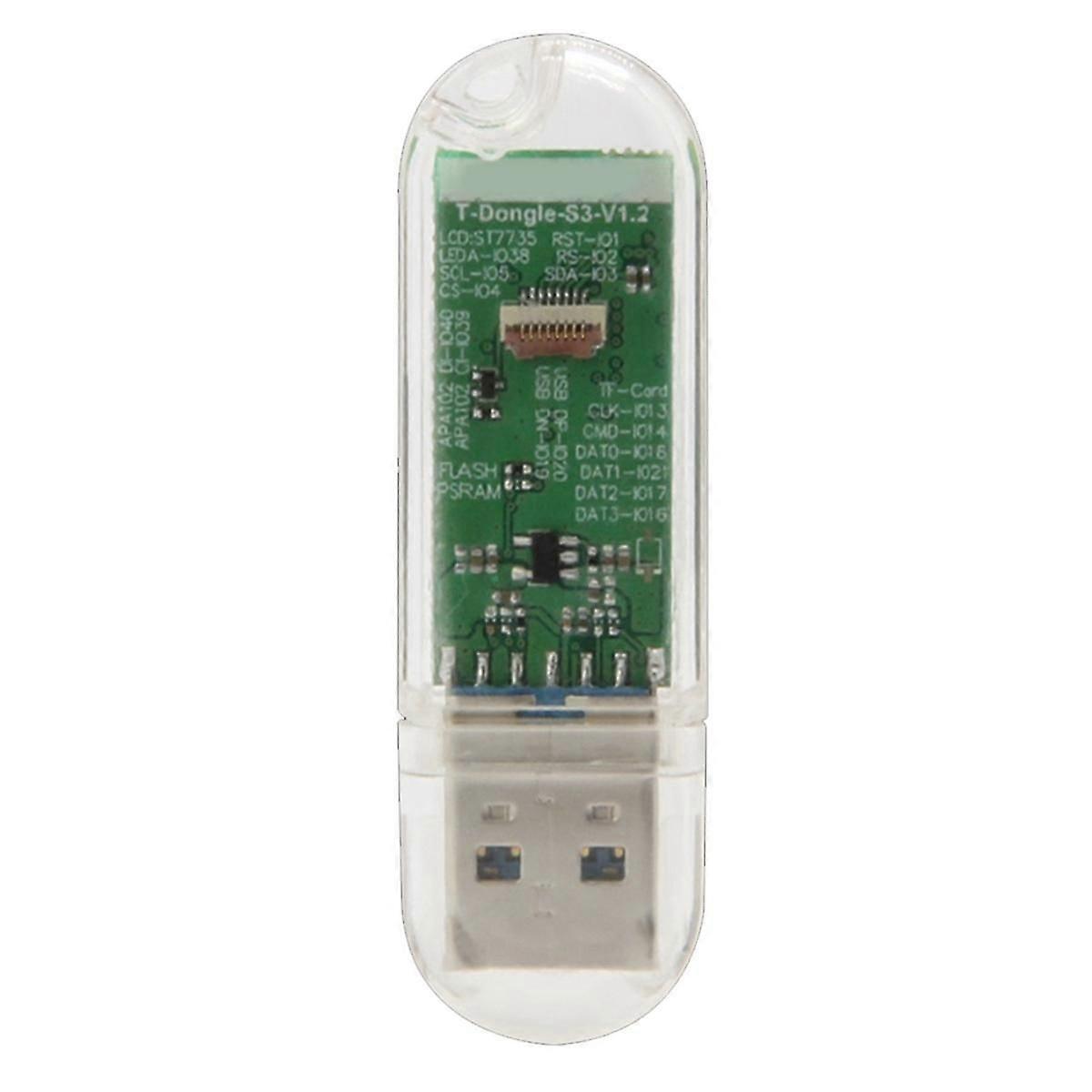 T-Dongle-S3 ESP32-S3 Dongle Fejlesztési Tábla Nerdminer számára Bitcoin Nerd Miner BTC Miner USB dongle