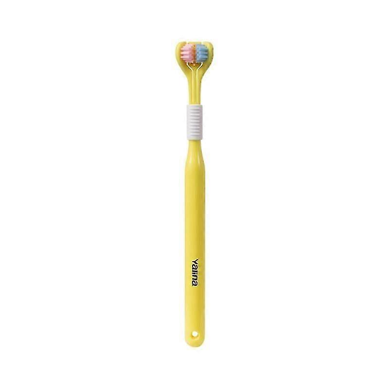 1PC Toothbrush Three Sided Super Soft Toothbrush Brush Head Triple Deep