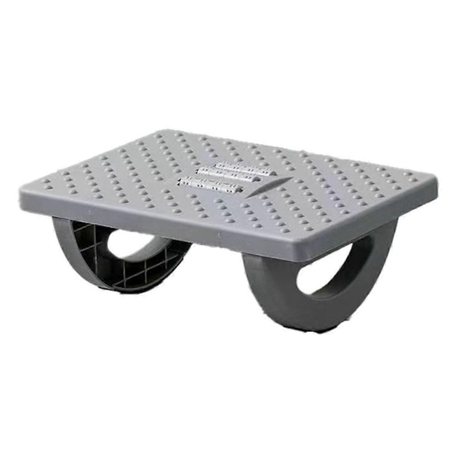 Portability Foot Rest Footrest Ergonomic Foot Stool with Massage Rollers Foot Rest for Home Work Fas