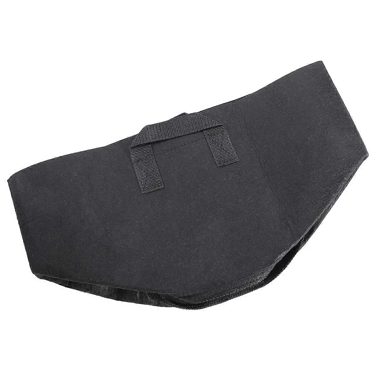 Non-Woven Fabric Grow Bags for Nursery Garden and Planting Black 3 Gallon Root Aeration 1Pack