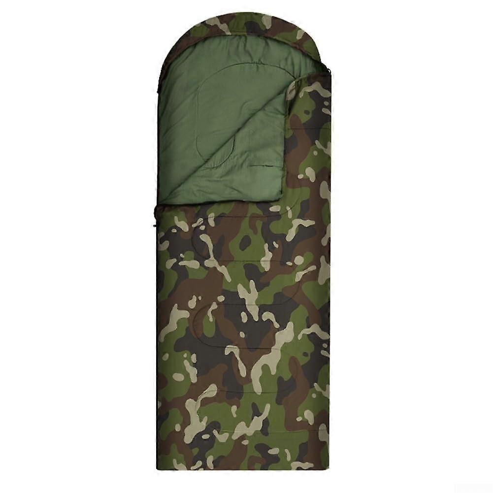 Multi Purpose Camouflage Sleeping Bag for Kids and Adults Comfortable for Any Occasion 0.95kg (18030)*75cm Jungle Camouflage