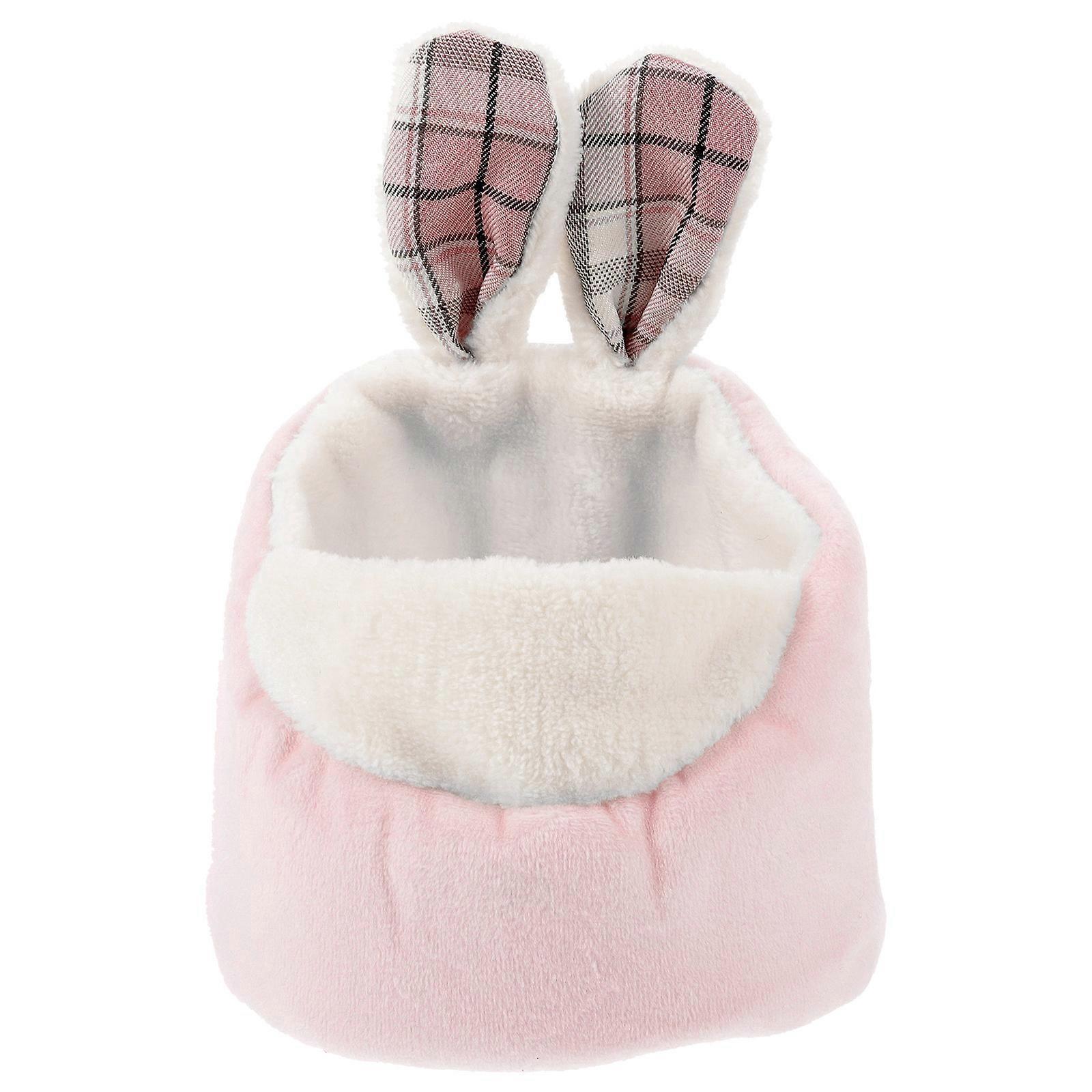Pet Hammock Bed Squirrel Hedgehog Bed Plastic Fabric Playing Winter Days Cold Days 1Pack