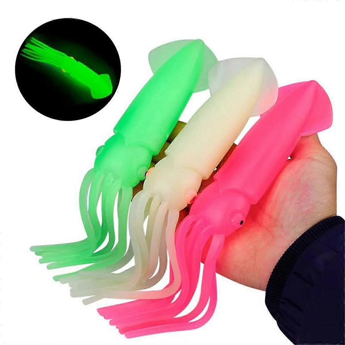 3pcs Soft Lure Skirts Bait Fishing Lure Artificial Soft Bait,B