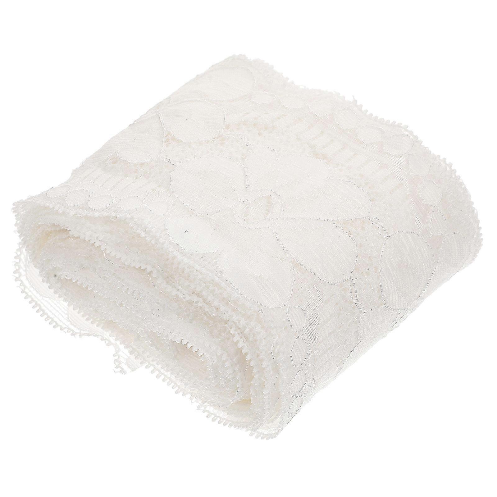 Lace Trim DIY Material Wide Elastic Decorative Lace for Craft Making, Clothing Decor, Accessories, Sewing and DIY Projects