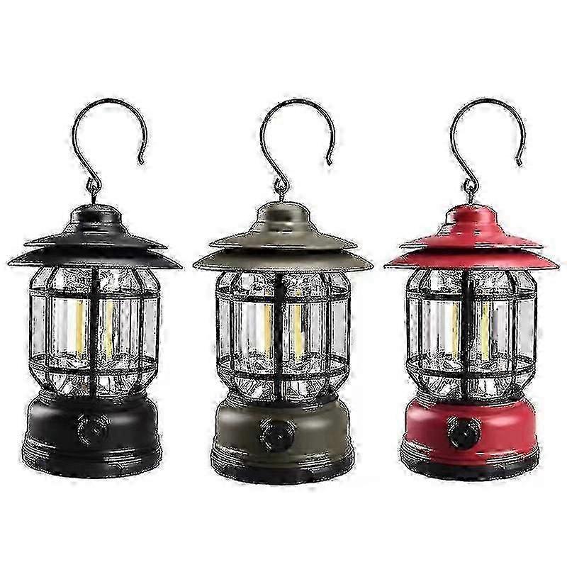 Portable Retro Camping Lights for Outdoor Use and Professional Tent Lighting