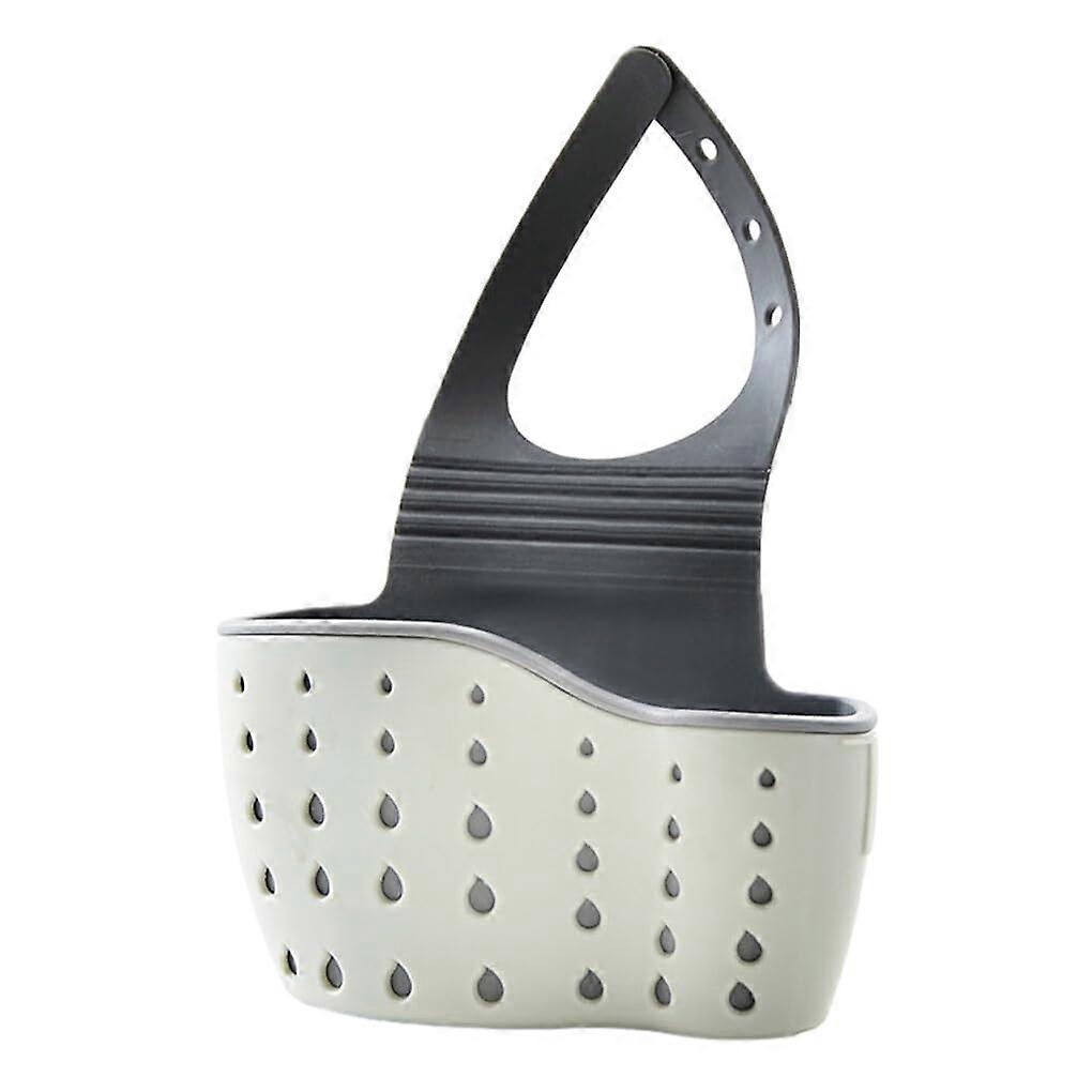 Stylish Hanging Basket for Sink, Easy Installation, Durable Plastic, Green
