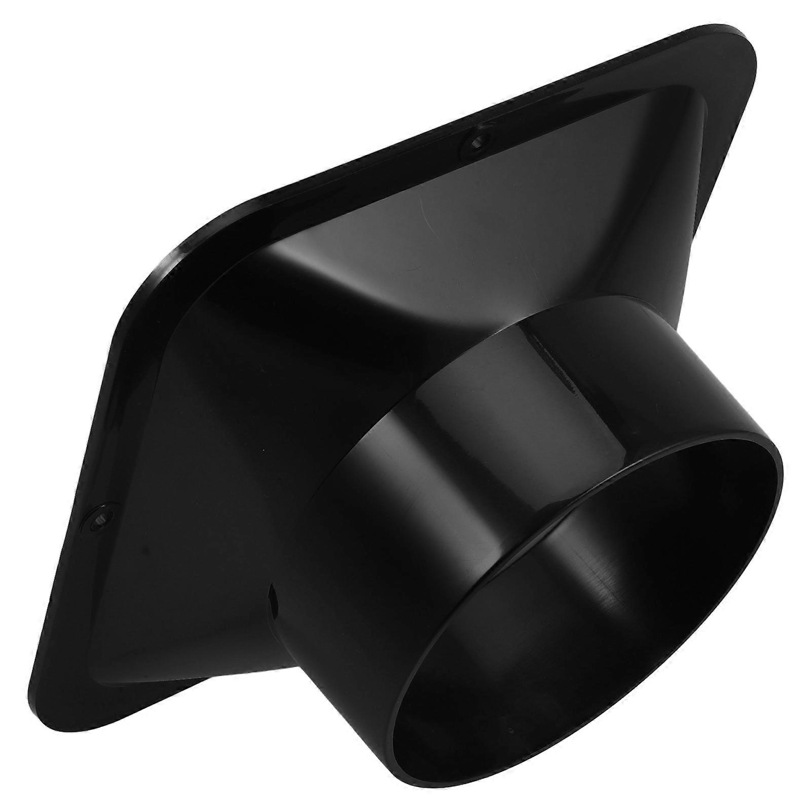 Durable ABS Duct Connector Flange for Square to Round Ventilation Systems – Reliable Airflow for Industrial Applications with Robust Construction