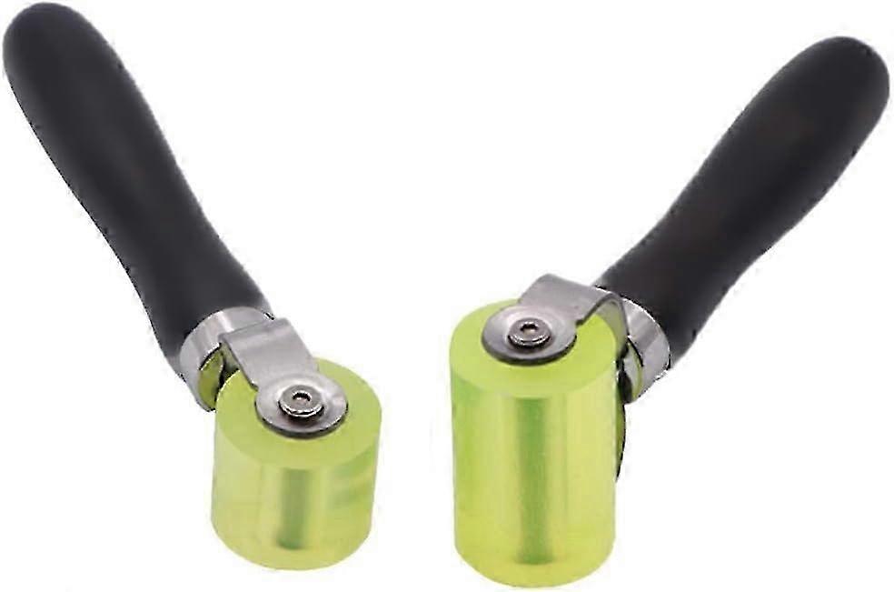 2Pcs Soundproof Roller Tool for Car Sound Deadening - Rubber Rolling Applicator for Effective Vehicle Repair & Noise Reduction