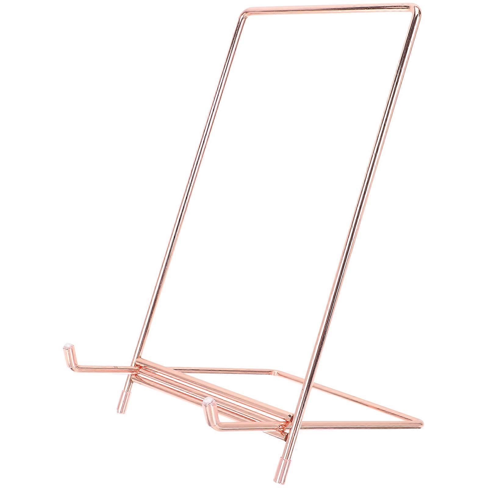 Display Book Stand Kitchen Recipe Book Display Stand Home Use 9.8×5.9×0.2in Artwork Presentation 1Pcs