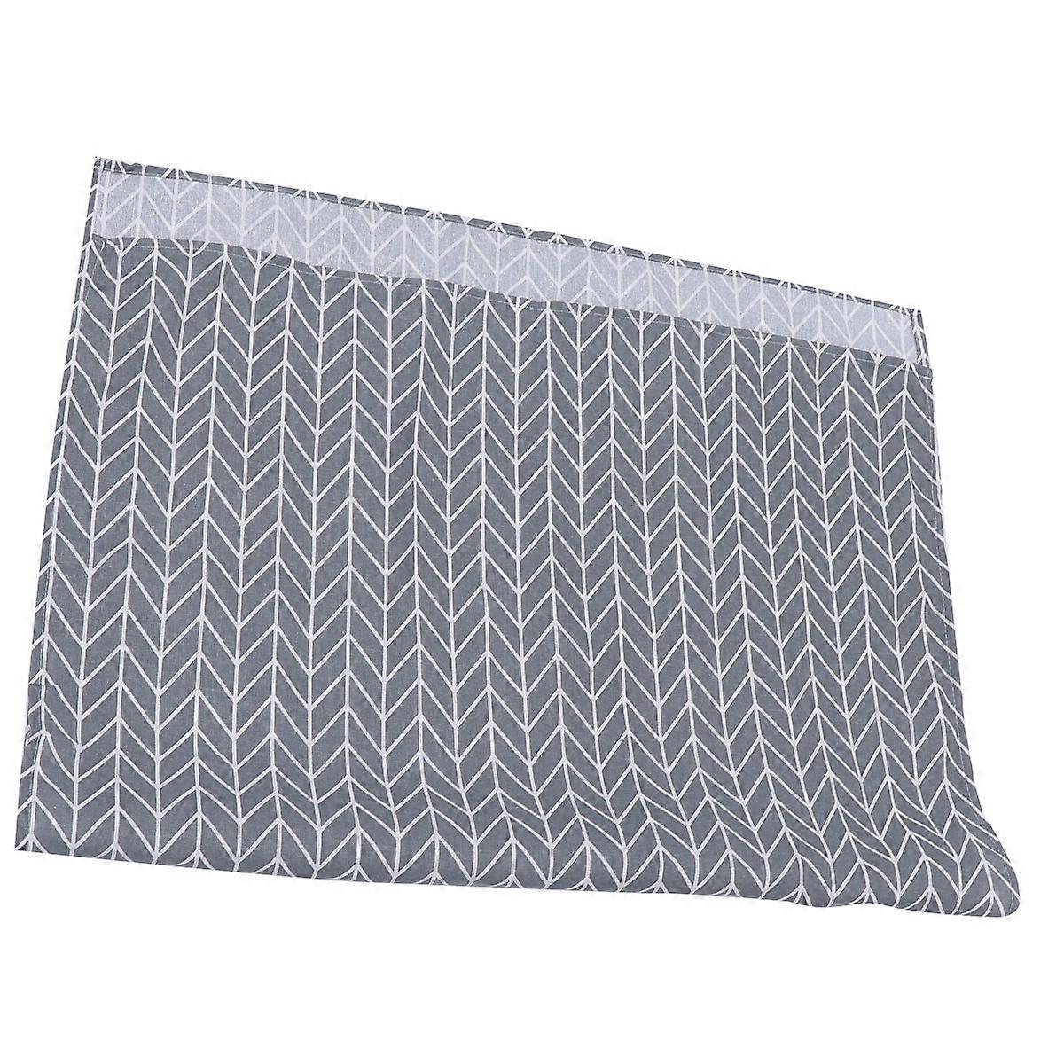 Home Table Cloth Rectangular Tablecloth Dining Table Cover For Outdoor Use Grey 120x180cm Cotton Linen Moisture Absorption 1Pc