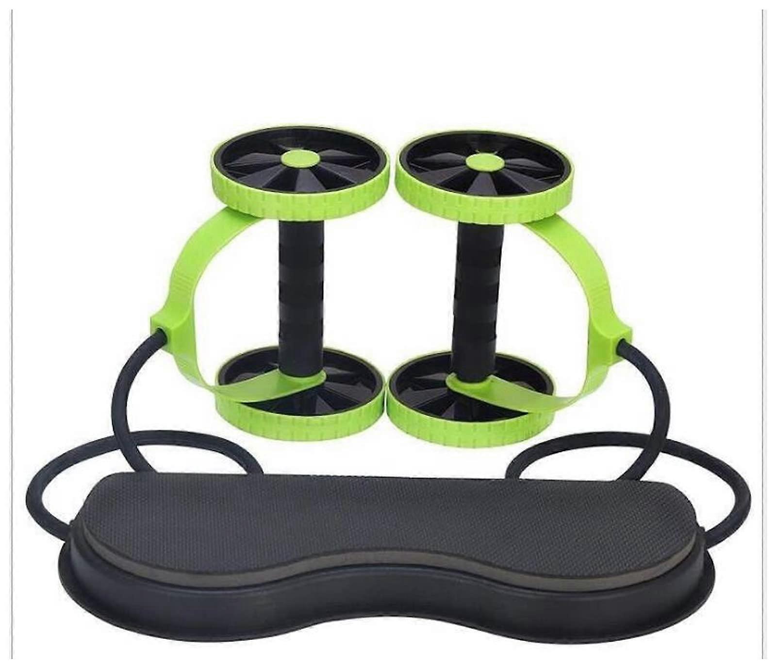 Abs Wheel Elastic Resistance Ab Wheel Roller With Pull Rope For Abdominal Trainer Core Workout