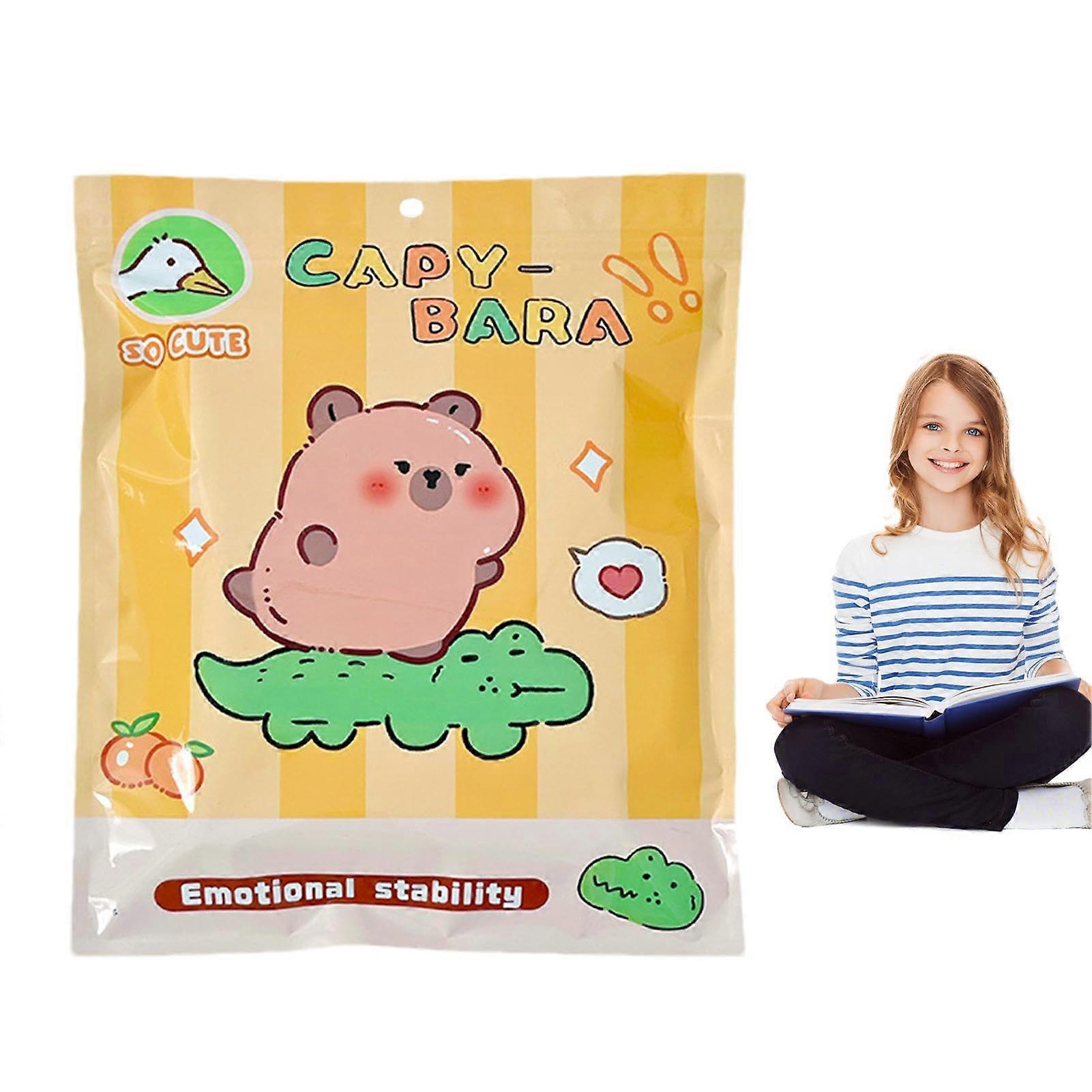 Writing Set for Kids, Scrapbooking Set, Cartoon Capybara Stationery, Reward Set