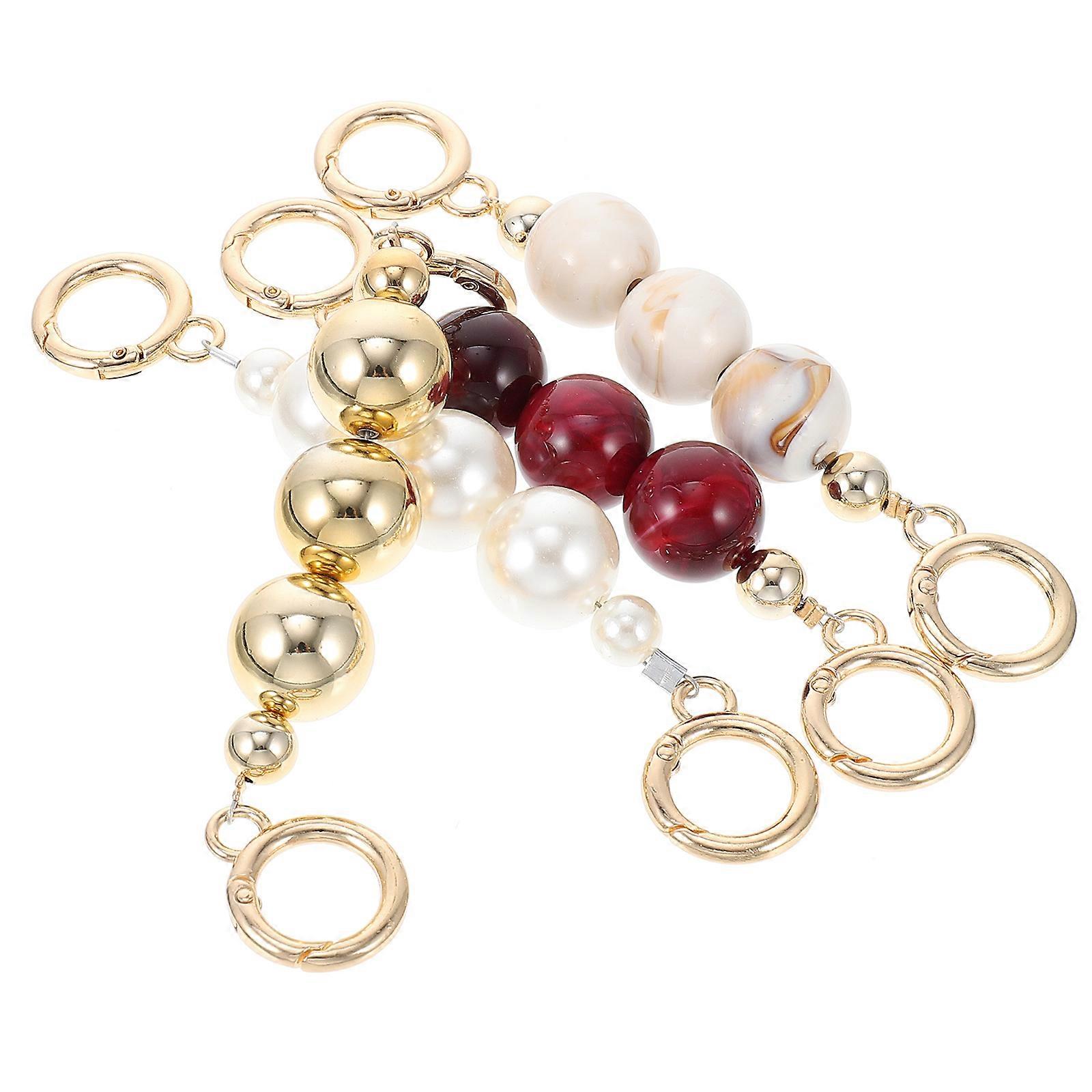 Handbag Extension Chain Abs Chic Bag Accessory Diy Clutches Handbags Mini Handbags Shoulder Bag Chain 14X2X2CM 4Pcs