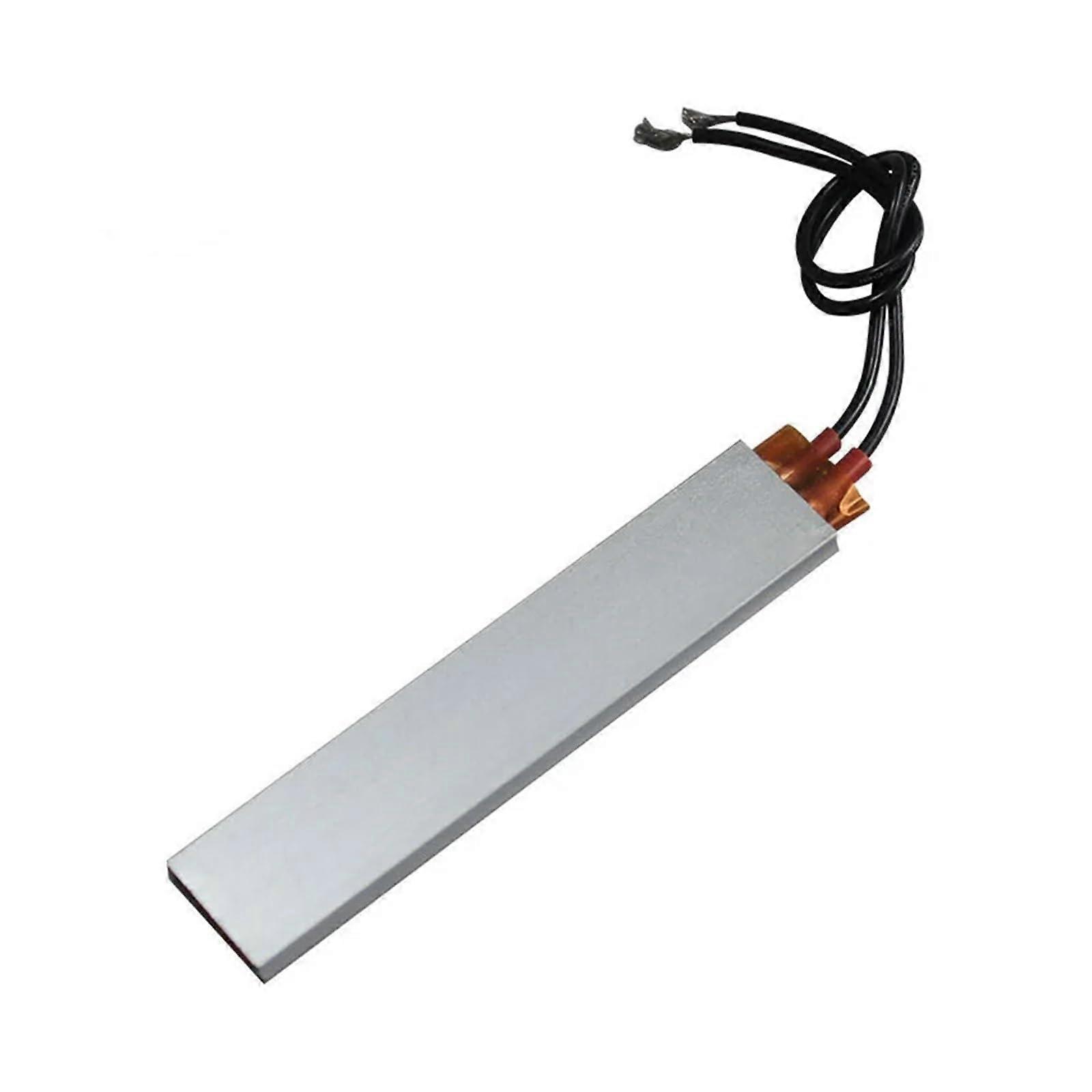 PTC heating element, 36V/48V PTC heater 100 x 21 x 5 mm aluminum heating element, 220 degrees constant temperature ceramic heater (220 degrees 48V).