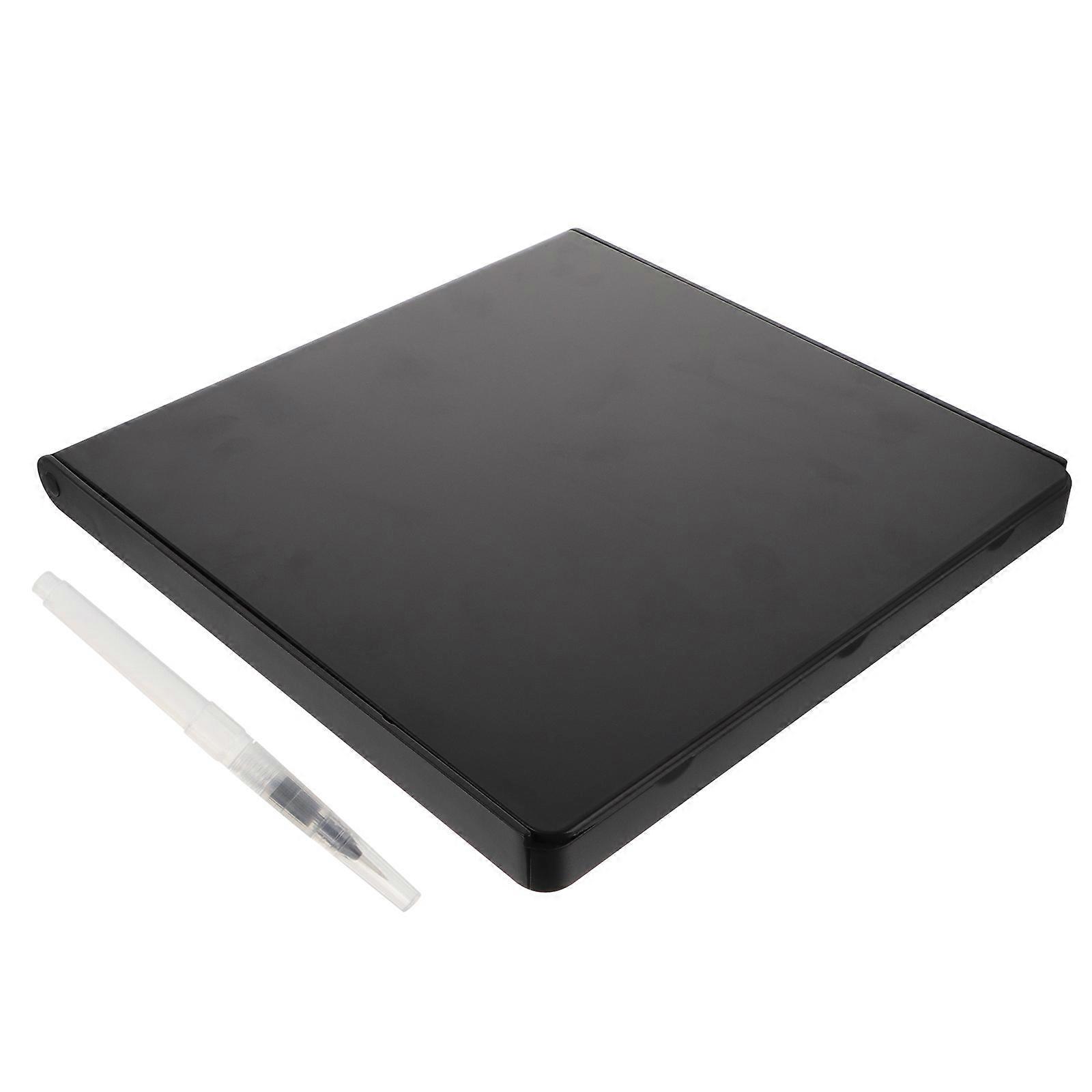 Water Painting Board Graffiti Board Children's Play Black Plastic Material For Doodling And Repetitive Use 1 Set