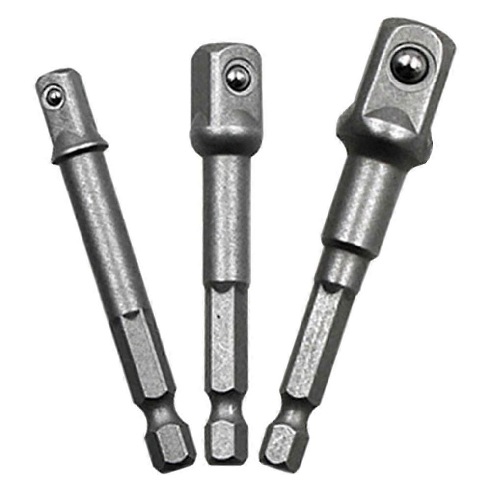 Electric Socket Adapter for Power Drill with 3Pcs Impact Grade Rods