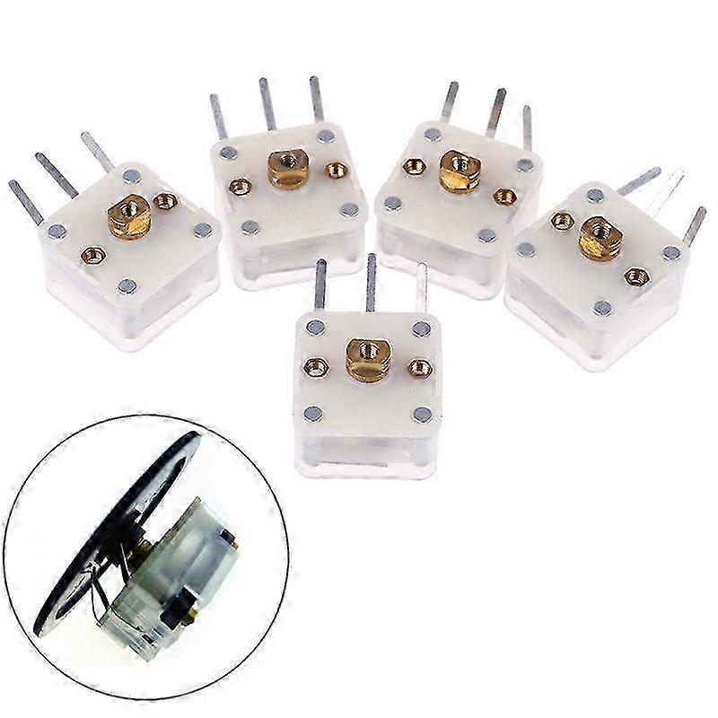 5Pcs AM/FM Radio Variable Capacitor Duplex 223p 60pf/140pf with 21mm Hole Shaft for DIY Electronics Repair and Replacement
