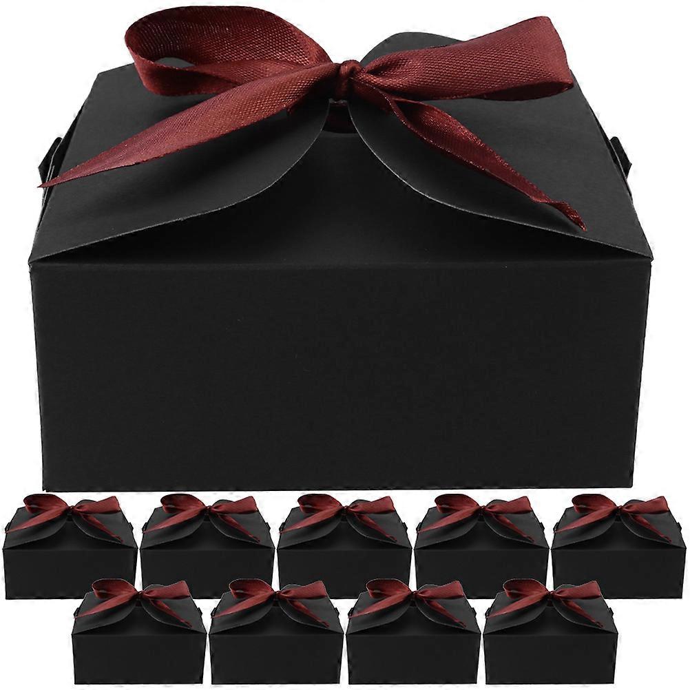10pcs Durable Kraft Wrapping Boxes for Bridesmaid Gifts, Proposals & Special Occasions – Easy to Use & Portable Packaging Solution