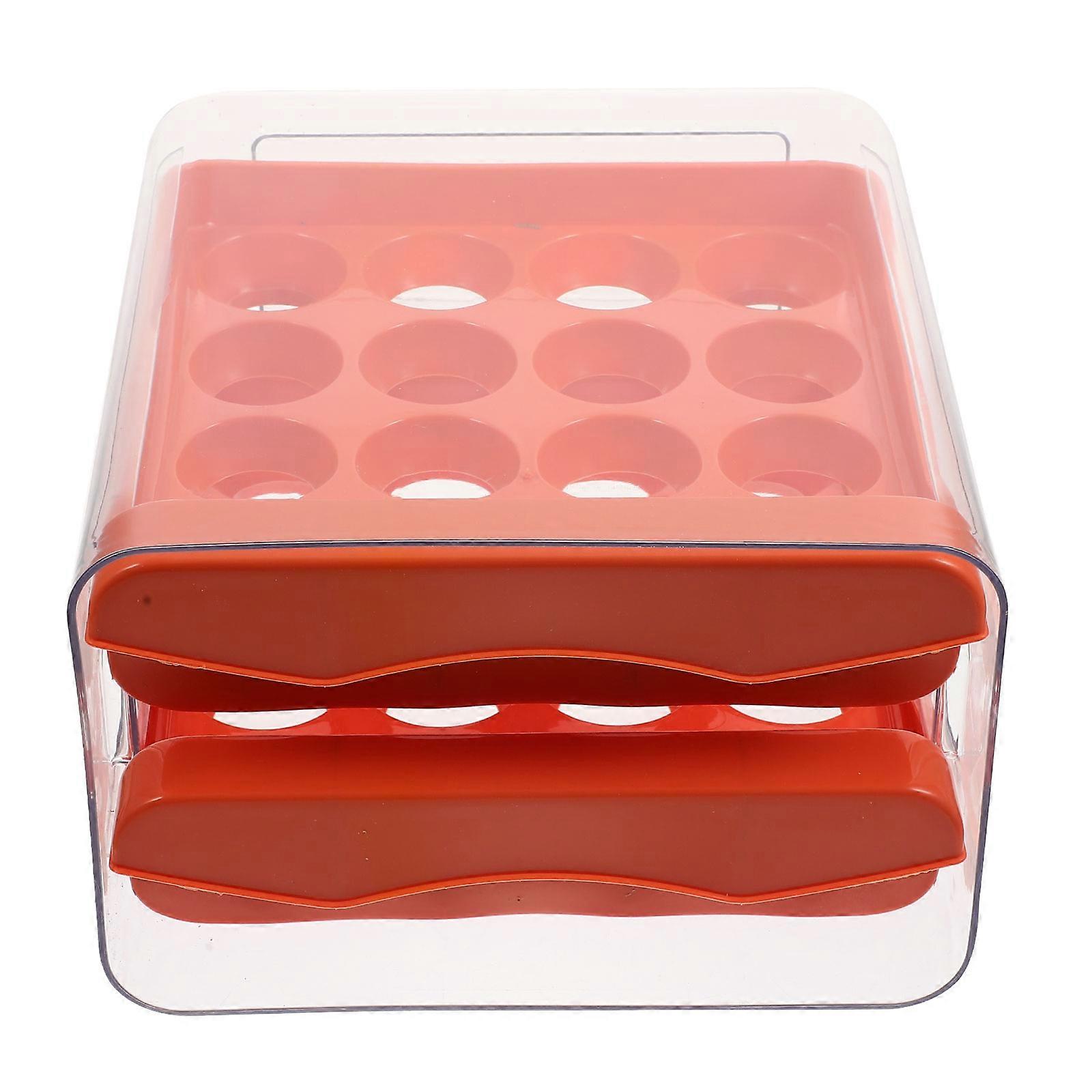 Household Egg Drawer Multi Function Egg Box 1 Set Convenient Storage Tray Egg Accessory