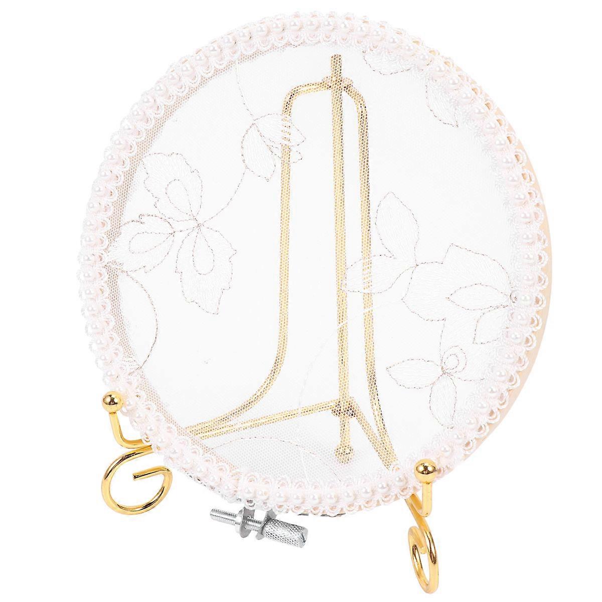 Lace Jewelry Stand for Earrings Display at Home or Shop Durable Synthetic Material Assorted Color