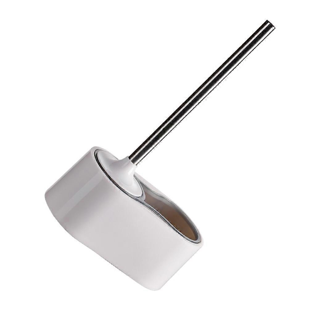 Practical Toilet Bowl Brush Wall-Mounted Ventilated Drained PVC 1Set