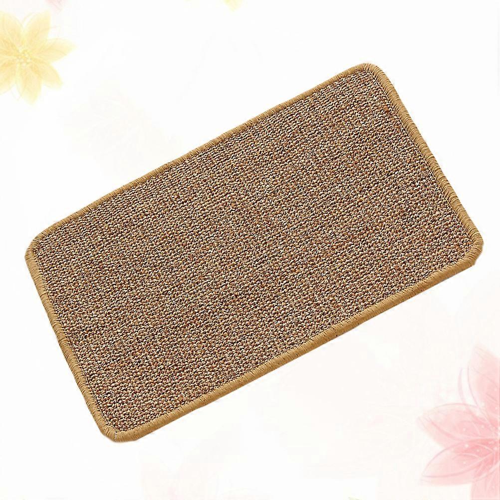 Flax Cat Scratching Mat – Durable Sisal Cushion for Claw Grinding & Furniture Protection – Soft Comfortable Pet Scratcher for Indoor Cats