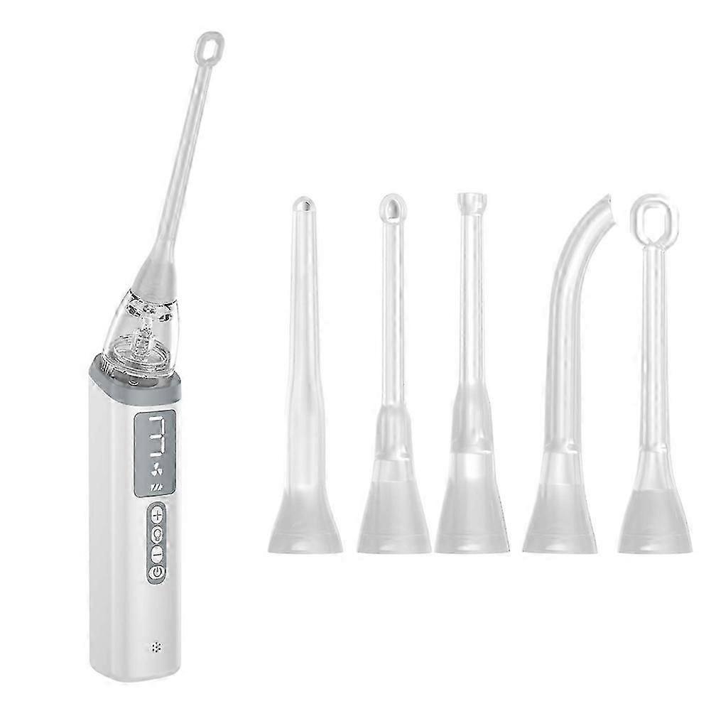 Mandelstein Vakuum Entferner, Mandel Stein Entferner Set, Wasserflosser Werkzeug, Elektrischer Entferner Mundreinigung Pflegewerkzeug C