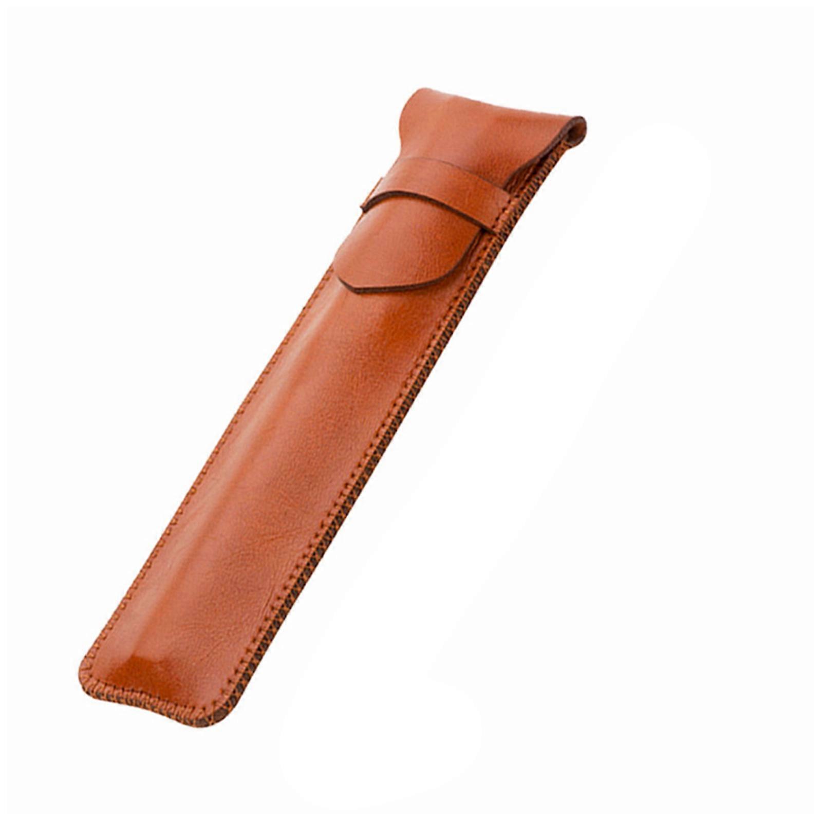 Stylus Protective Cover Handwriting Pen Case Compatible For Apple Pencil Brown 1Set Daily Use Writing Sketching Painting