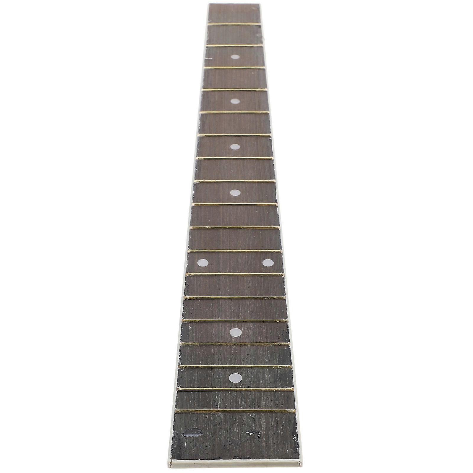 Engineered Wood Fretboard Portable Guitar Accessory Simple Design Musicians Accurate Guitar Playing 1Set
