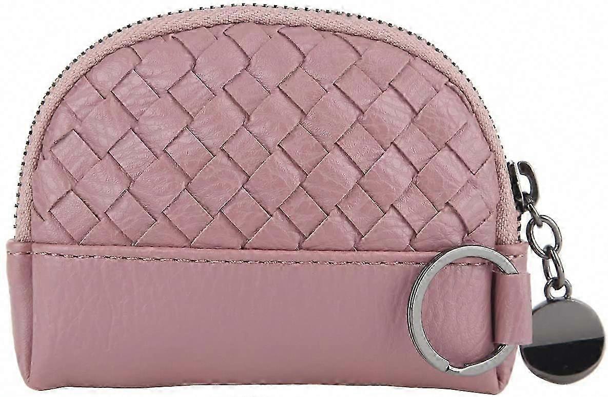 Cartera de Mujer con Cremallera - Monedero y Bolsa Rosa