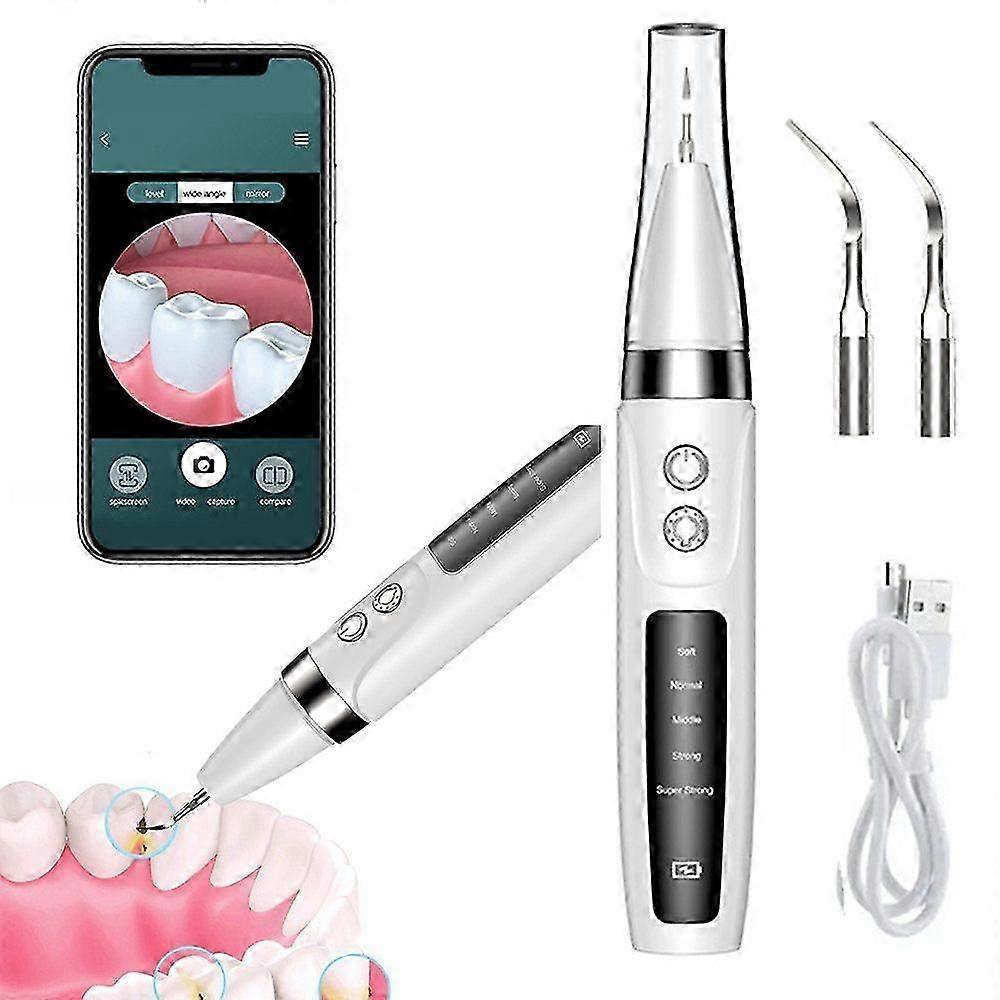 Sonic Tooth Cleaner Tooth Cleaner Electric 5 Adjustable Modes Ultrasonic Technology