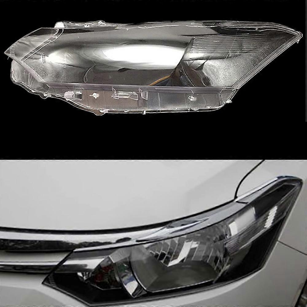 For to Car Headlamp Lens Lampshade Lampcover For Toyota Vios 2014 2015 Car Replacement Auto Shell Cover Bright Lamp Shade Shell Caps