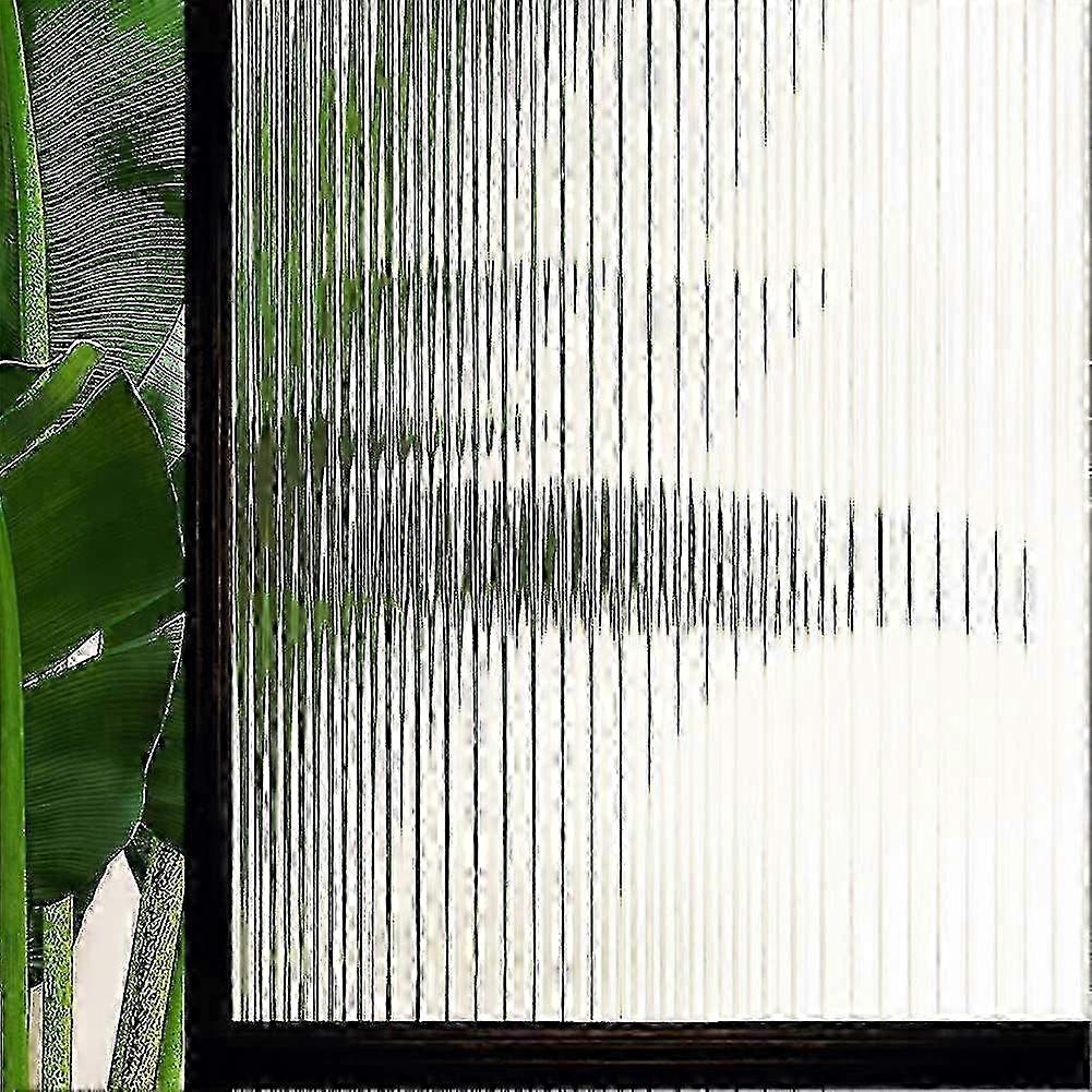 Stripe Window Film Privacy, Vertical Stripes, 45x200cm