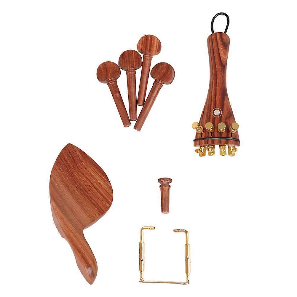 Violin Parts with Reliable Pegs and Chin Rest for Enhanced Performance