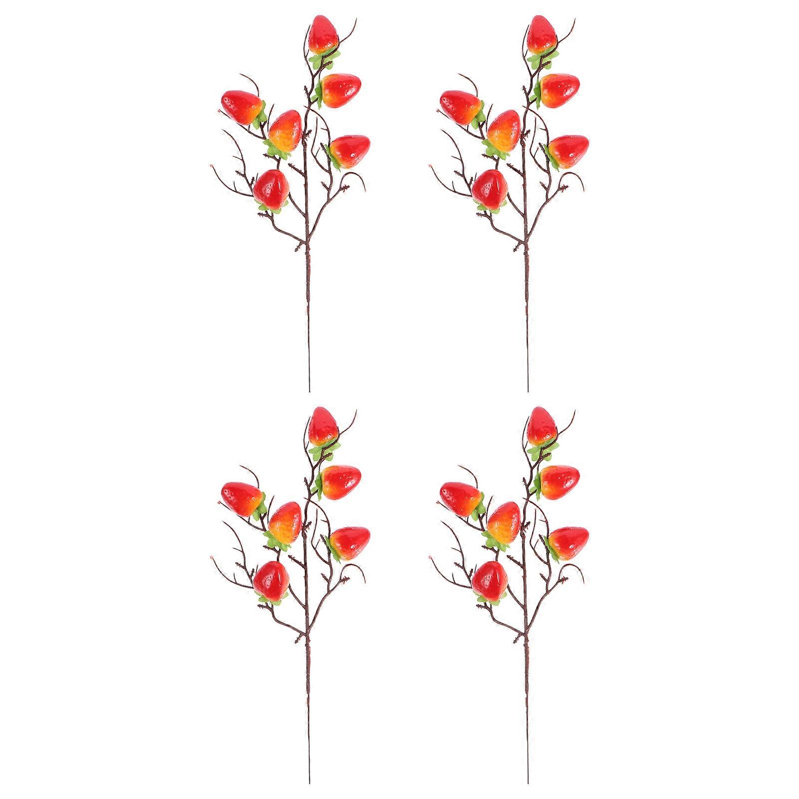 Simulated Berry Twigs for Party Backdrops, Functional and Aesthetic Appeal