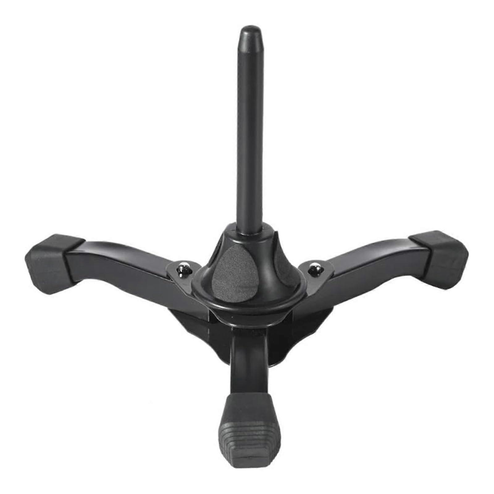 Professional Clarinet Stand Folding Portable Tripod Mount Wind Instrument Holder Black