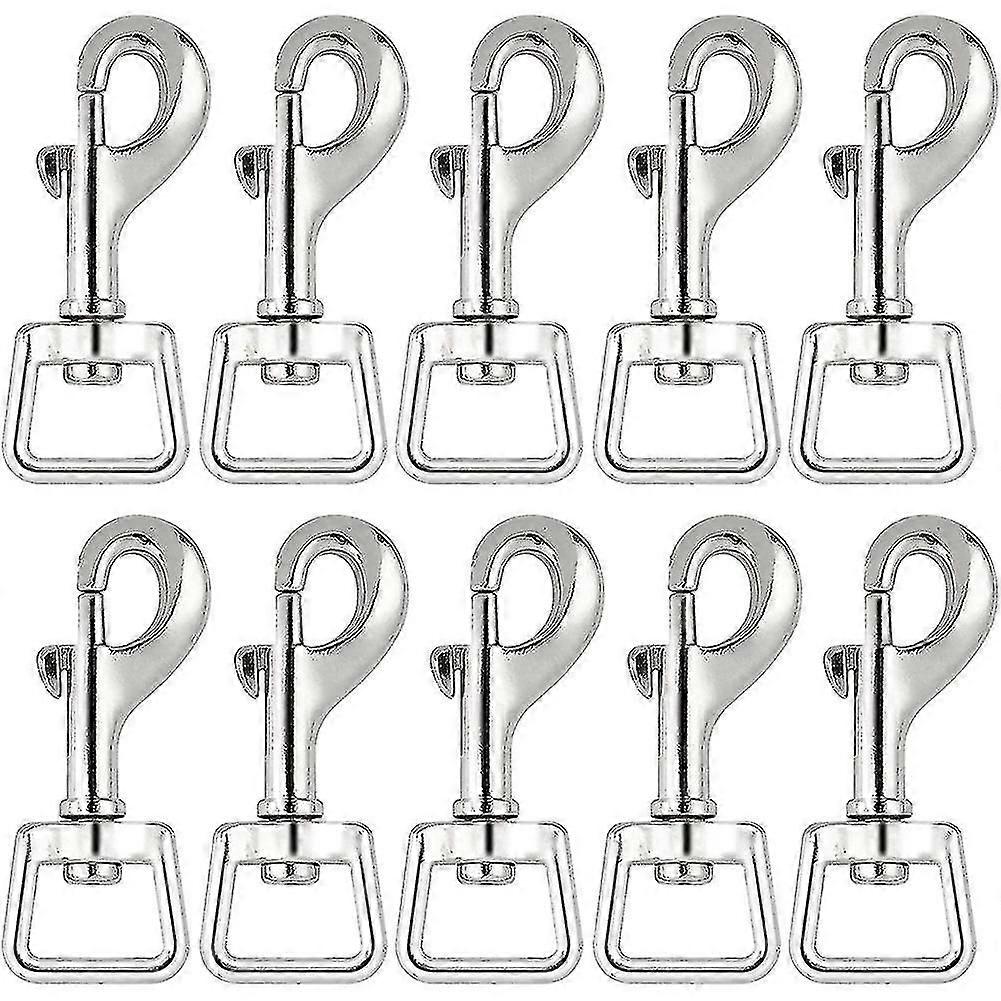 20Pc Snap Hooks for Dog Leash Collar Linking, Heavy Duty Swivel Clasp Eye Bolt Buckle Trigger Clip