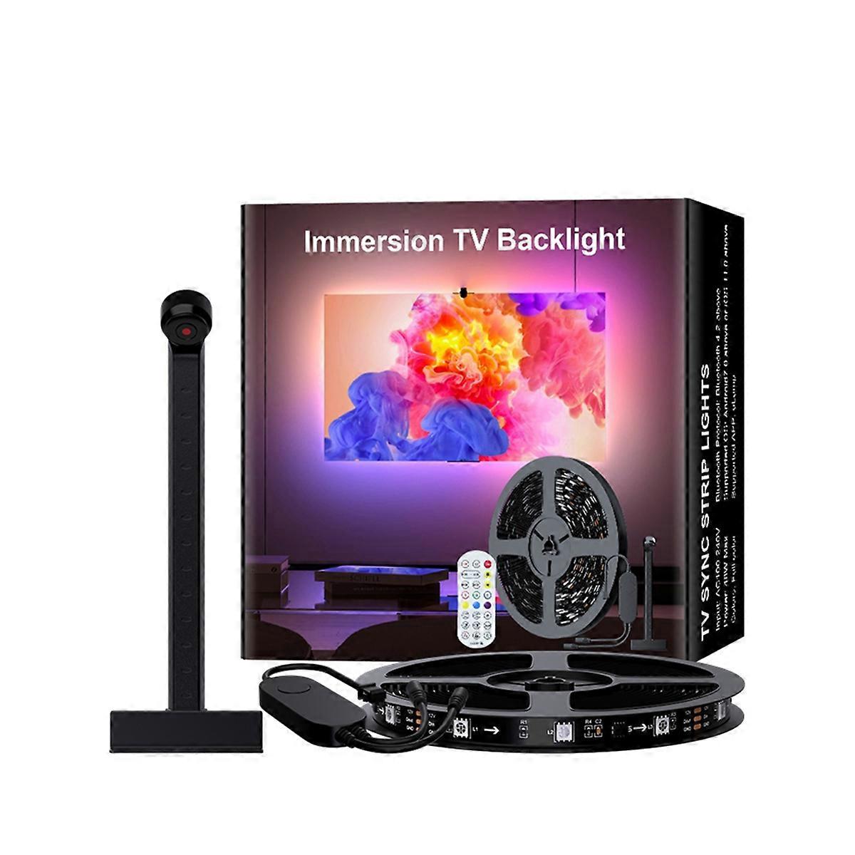 Tv Led Backlight Camera Tv Kit Smart Environment Led Tape Lights Strip for Tv Synchronization 5V String A EU Plug