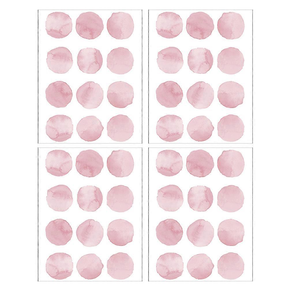 Versatile Wall Decals For 29X20CM PVC Self-Adhesive Dots Wall Art Decorations 4 Sheets