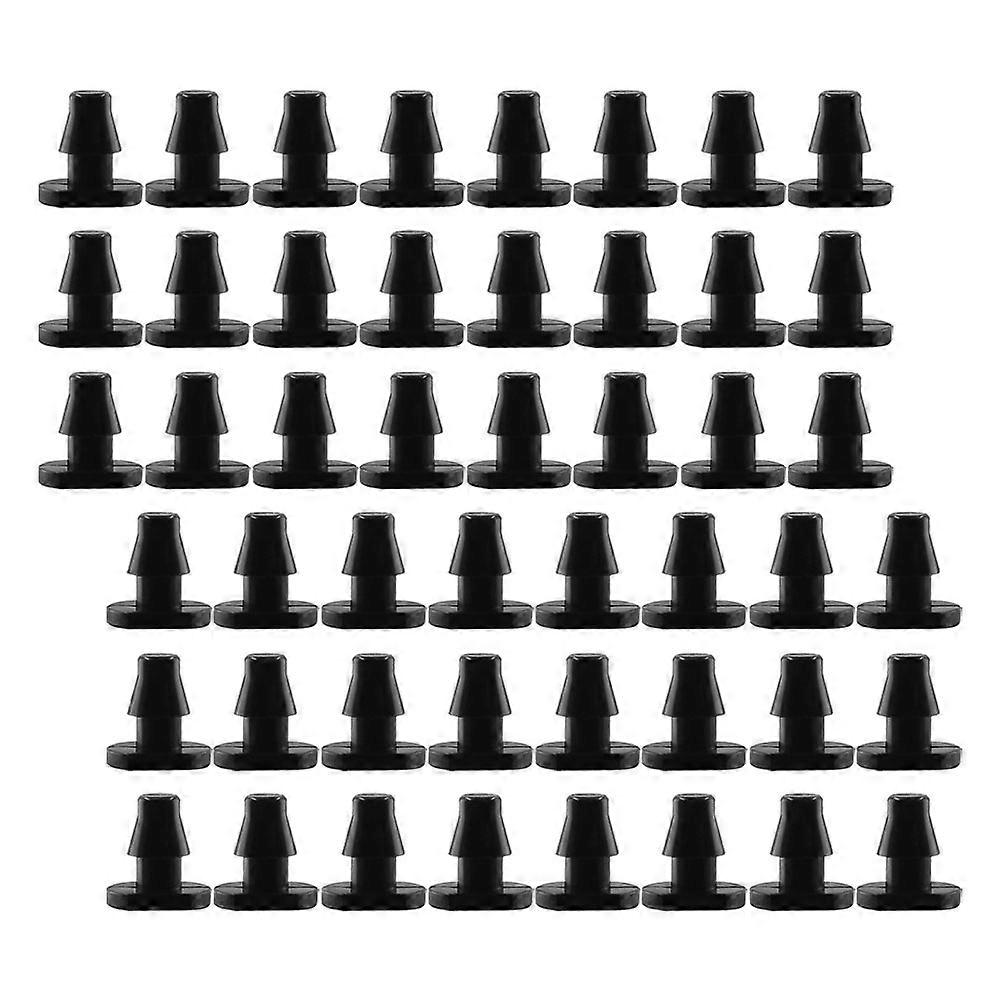 Plastic End Plugs 150Pcs Black Easy Insertion Garden Irrigation Plug Solutions for Home Use