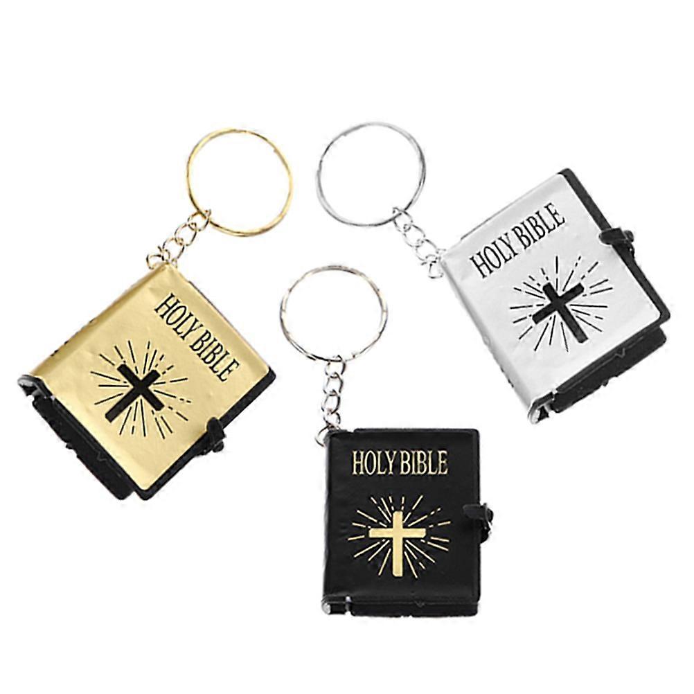Mini Bible keychain for Personal Faith Display Crafted with Durable Materials and Precision Multi