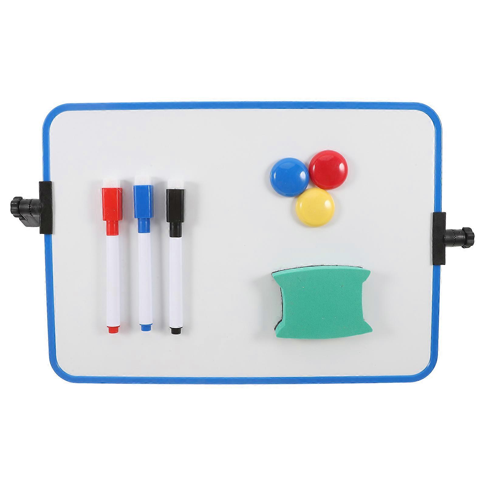 Erasable Board Ideal For Office Use As A Double Side Writing Board With Rectangular Shape For Daily Work Planning 1 Set
