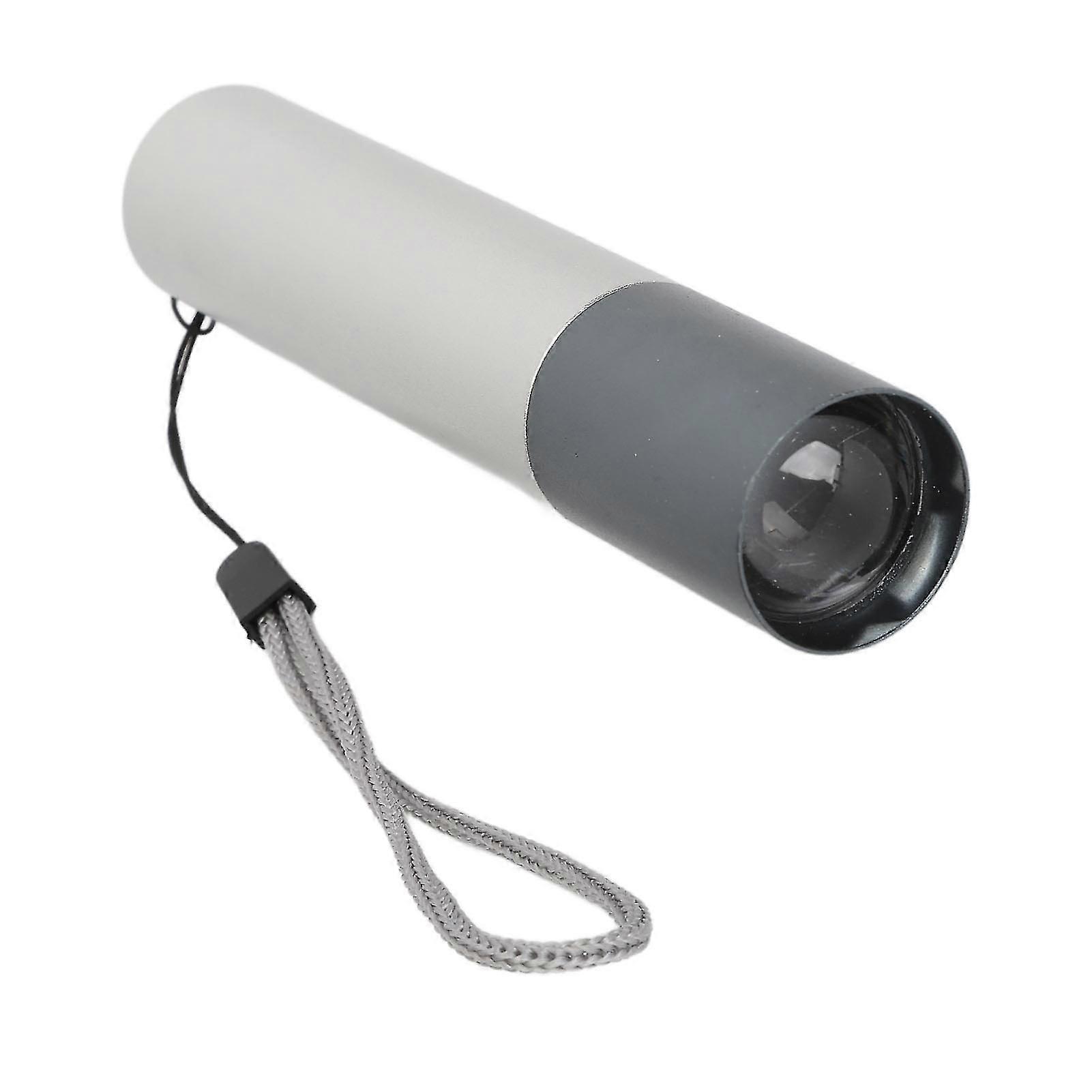 Infrared Red Ray Device for Body Single Light Source Handheld Red Lighting Retractable Treated Device Silver