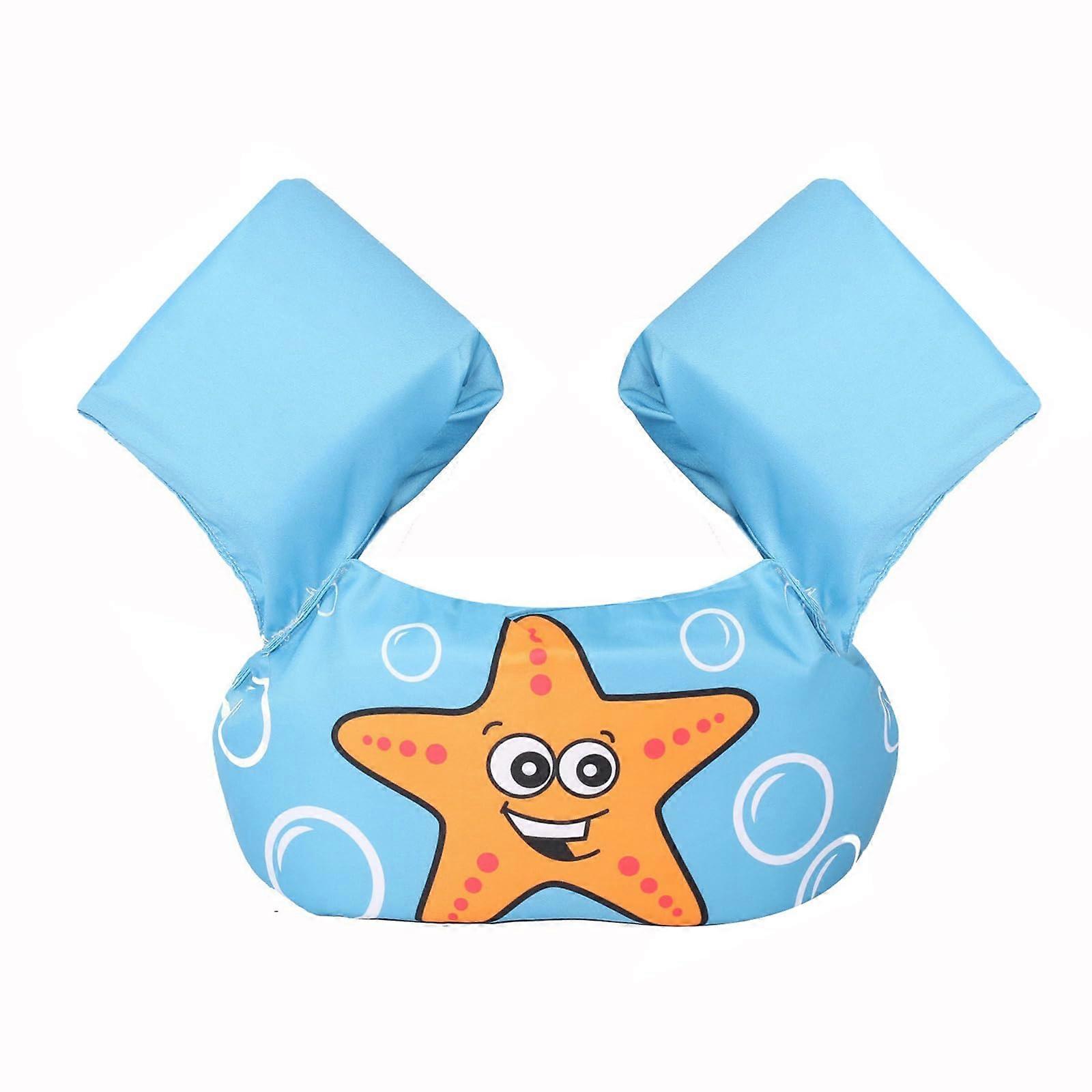 Cartoon Kinder Schwimmweste Flohi Kleinkind Schwimmtrainer Für Kinder, die Schwimmen lernen Himmelblauer Stern